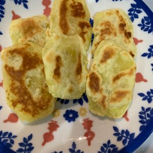 【離乳食後期】フライパンで作るさつまいものおやき